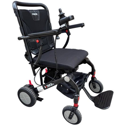 2024 Pride IGo Lite Carbon 4mph Folding Electric Powerchair Wheelchair