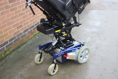Handicare Beatle Electric Wheelchair with Rise Tilt & Recline Electric Leg Rests Refurbished