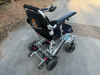 CARECO FOLDAWHEEL USED SECOND HAND FOLDING LIGHTWEIGHT ELECTRIC WHEELCHAIR