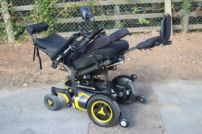 Permobil F5 Rising Lie Down Tilt Electric Wheelchair R-NET Mouse MND Powerchair Used Pre-Owned