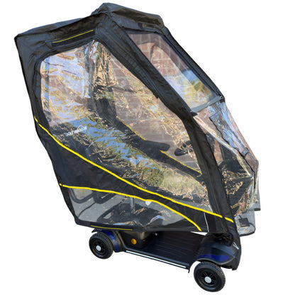 Rascal Vie Lightweight Mobility Scooter W/Folding Canopy Scooterpac Canopy