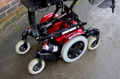 Quickie Salsa Mini M2 6MPH MWD Electric Wheelchair Powerchair Electric Leg Rests MND Riser Tilt (2020)