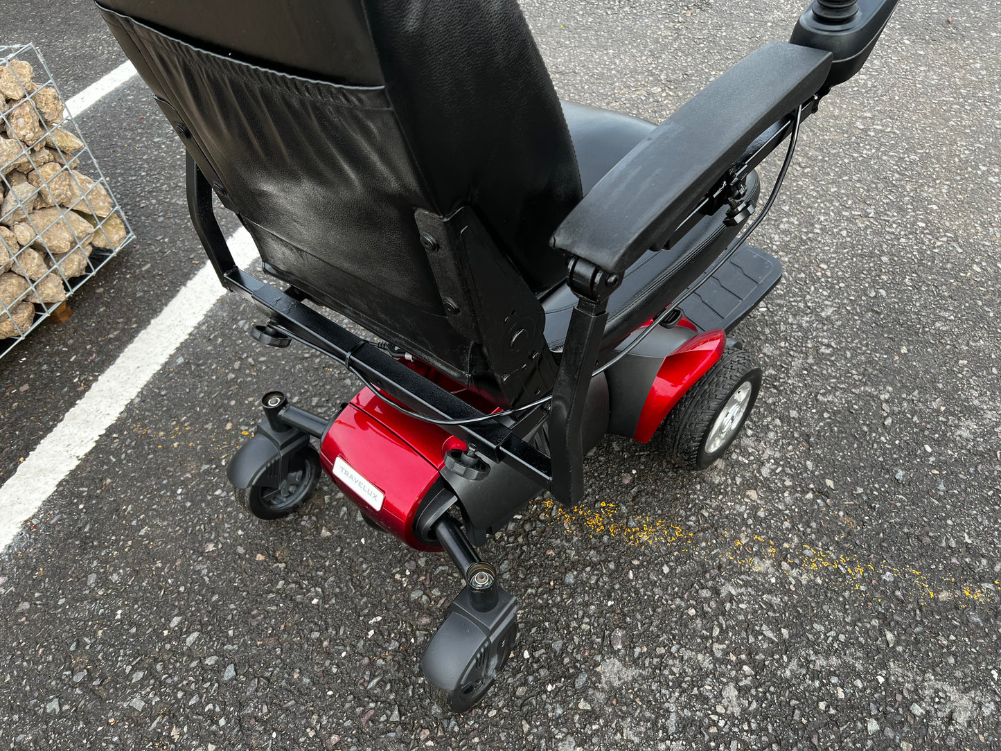 TRAVELUX VENTURE SECOND HAND POWERCHAIR USED ELECTRIC WHEELCHAIR RWD 4MPH