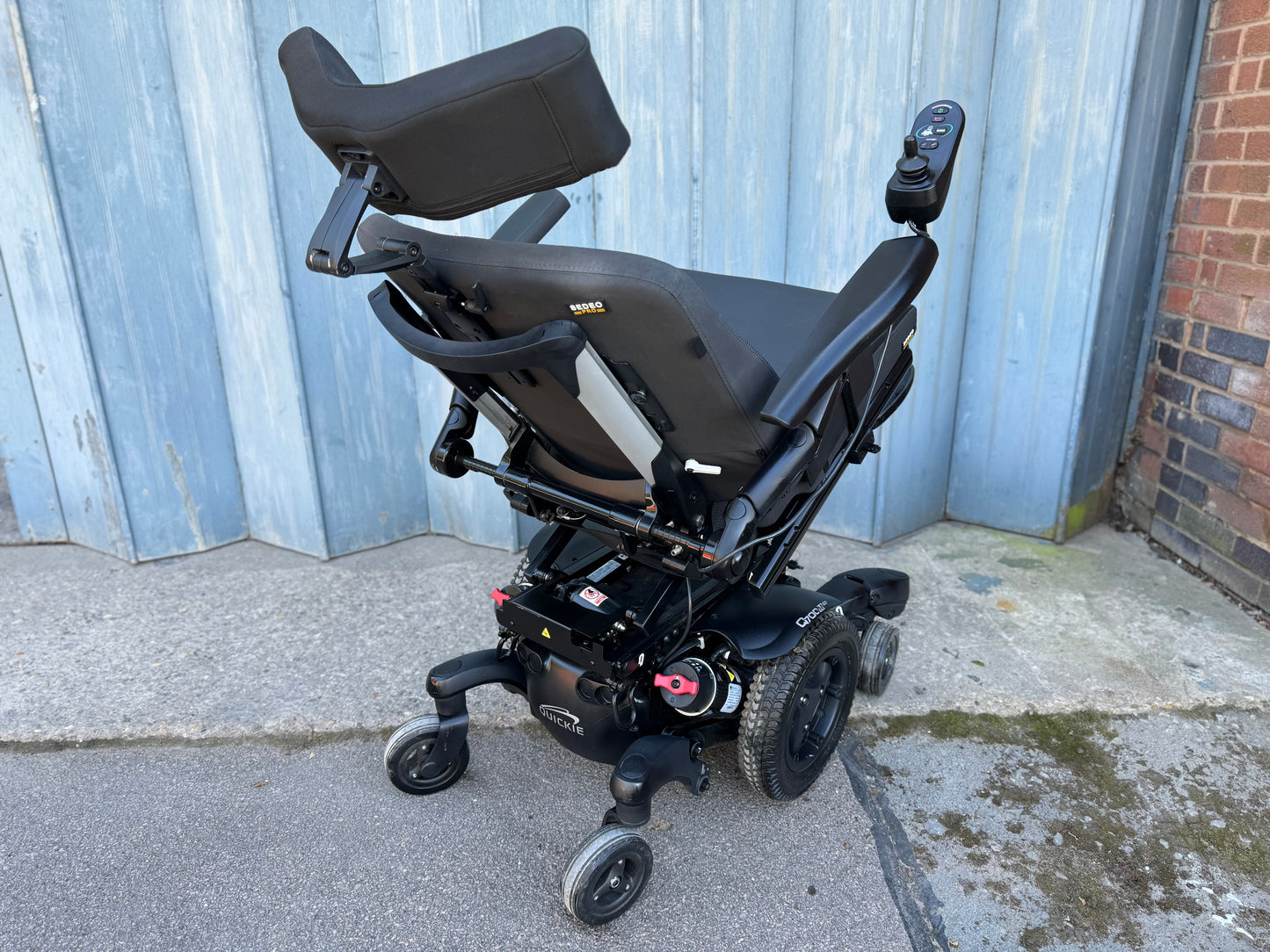 QUICKIE 2022 Q700M HD BARIATRIC USED SECOND HAND ELECTRIC WHEELCHAIR POWERCHAIR 32 STONE MWD