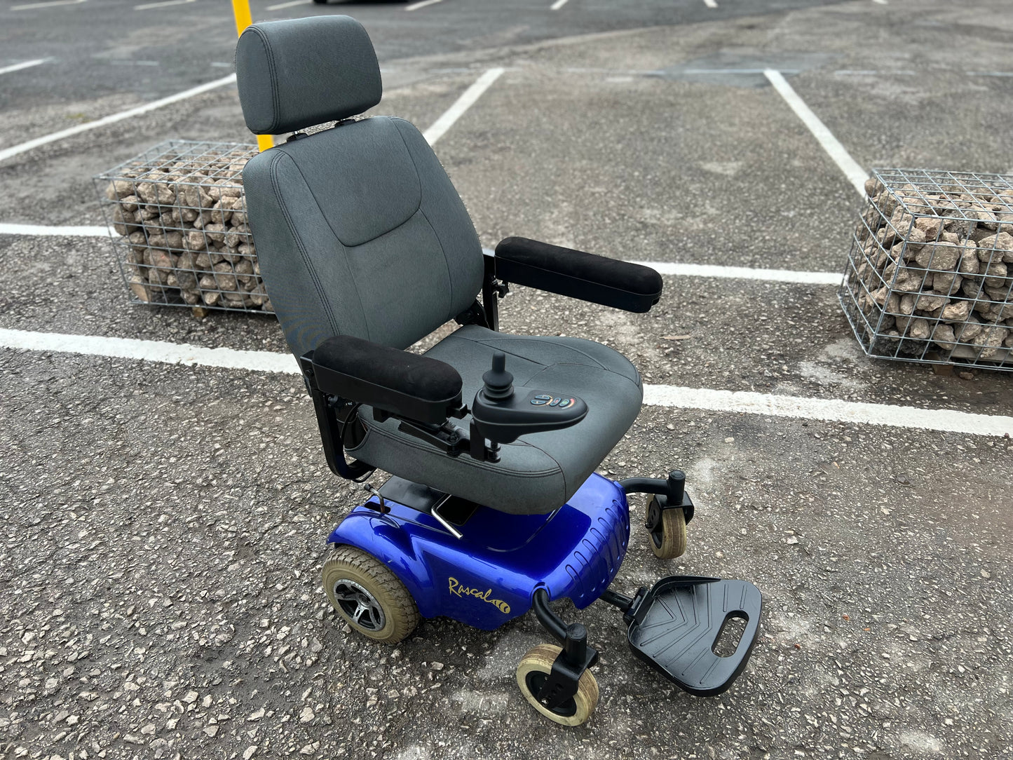 RASCAL P320 COMPACT RWD USED SECOND HAND ELECTRIC MOBILITY POWERCHAIR WHEELCHAIR TRANSPORORTABLE