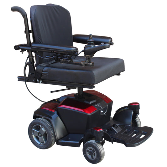 PRIDE GO CHAIR 4MPH USED SECOND HAND ELECTRIC TRANSPORTABLE MOBILITY POWERCHAIR WHEELCHAIR