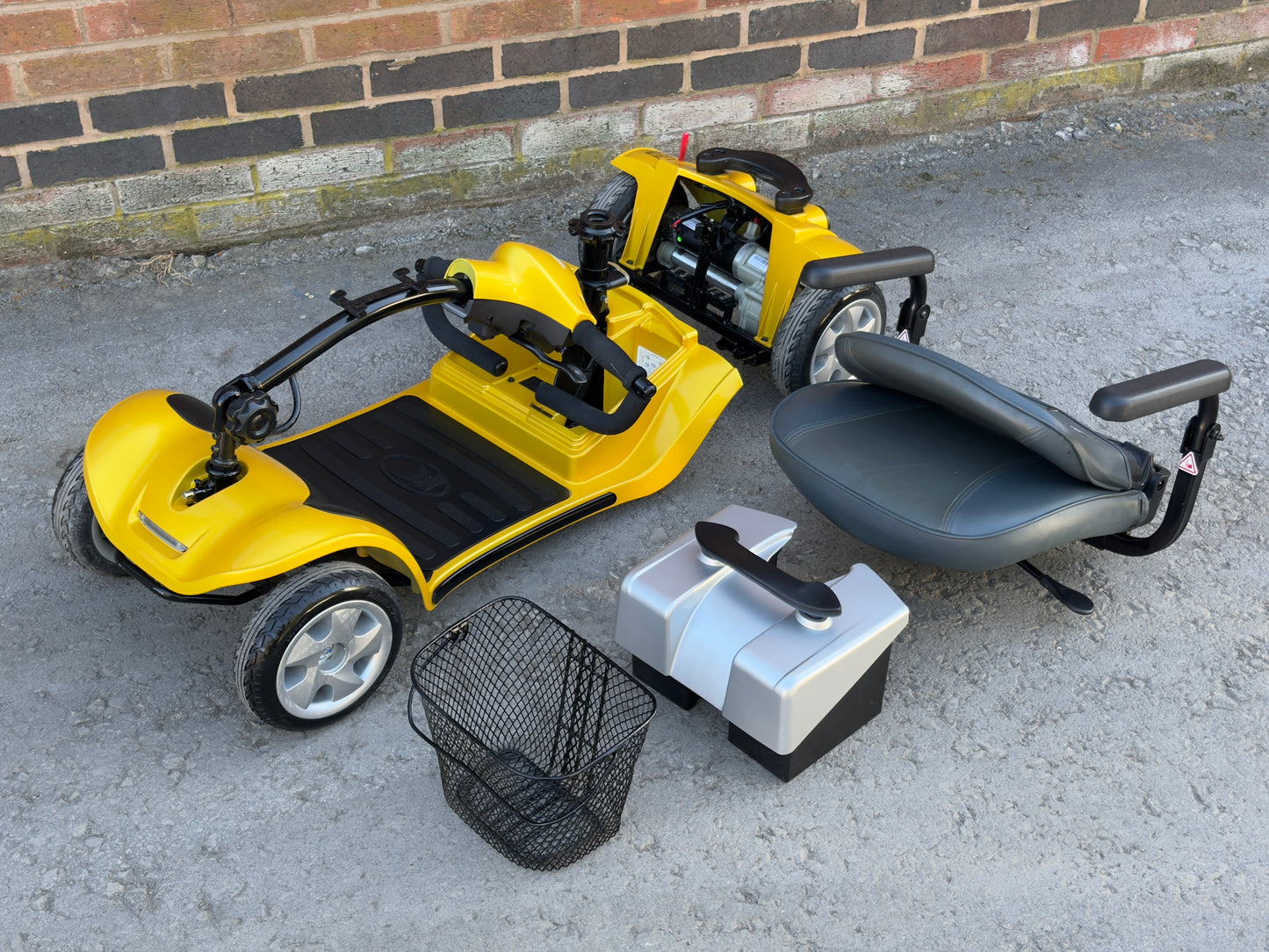 Kymco For U Mini Comfort Mobility Scooter 4Mph Portable Scooter