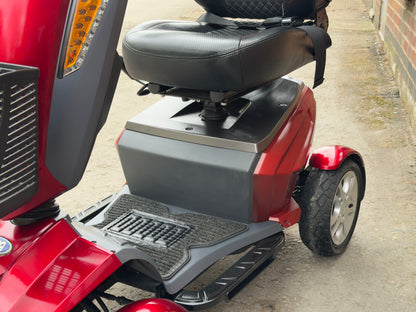 TGA Vita Midi 8Mph Mobility Scooter Red Road Legal Suspension