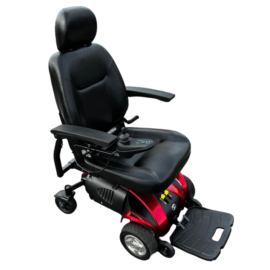 TRAVELUX VENTURE SECOND HAND POWERCHAIR USED ELECTRIC WHEELCHAIR RWD 4MPH