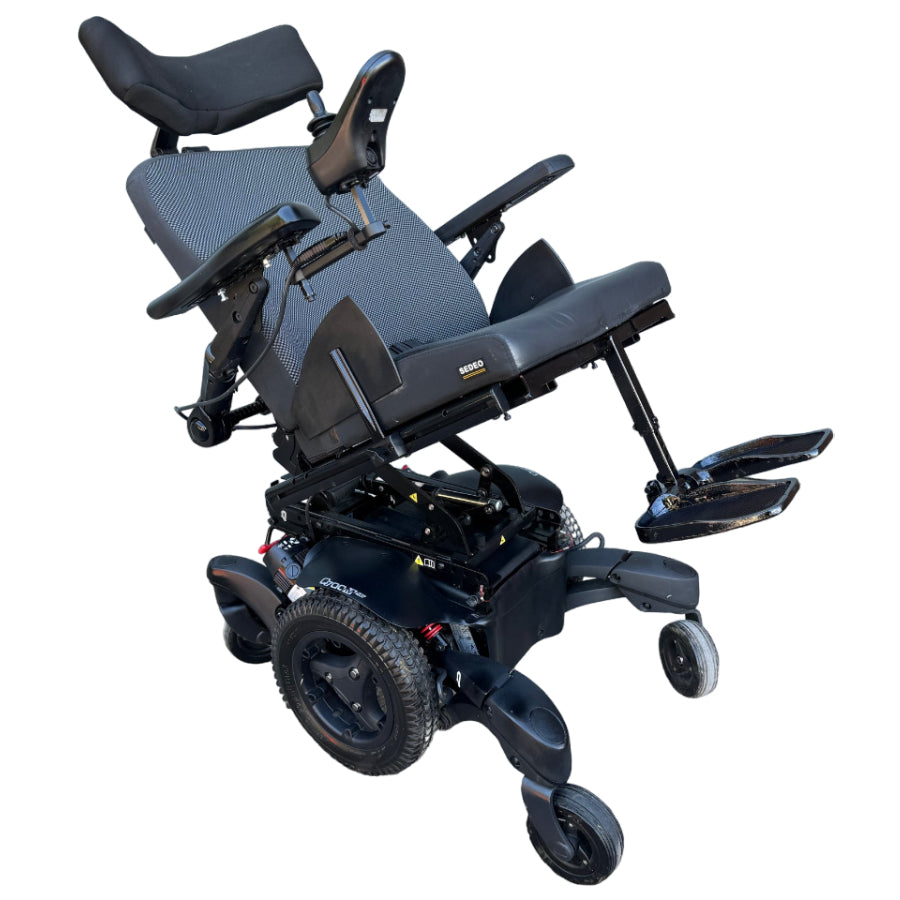 QUICKIE 2022 Q700M HD BARIATRIC USED SECOND HAND ELECTRIC WHEELCHAIR POWERCHAIR 32 STONE MWD