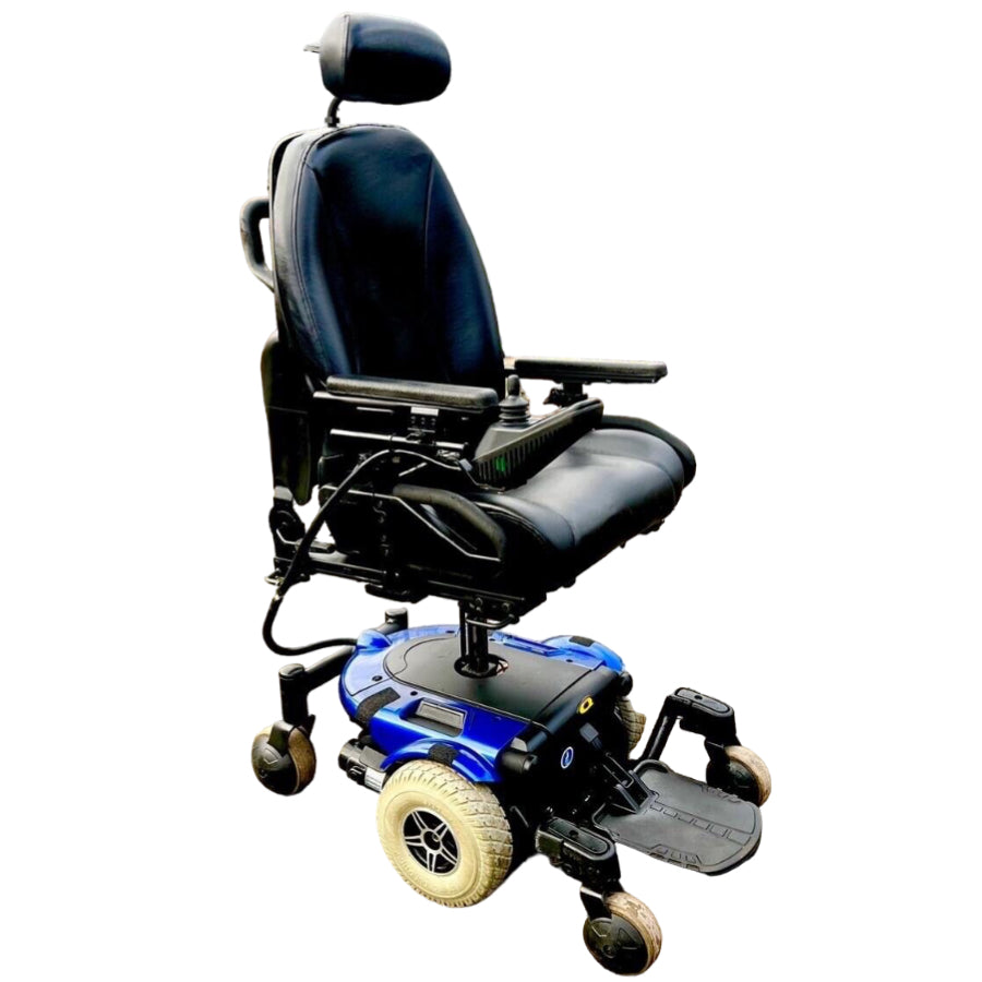 PRIDE JAZZY QUANTUM 610 4MPH MWD USED SECOND HAND ELECTRIC MOBILITY POWERCHAIR WHEELCHAIR RISING