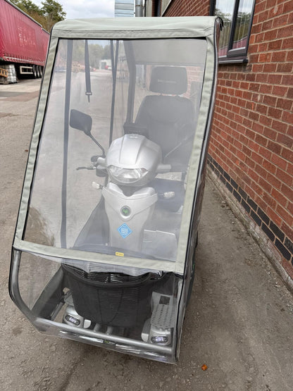 Quingo Vitess 2 Mobility Scooter Buggy 8MPH (2023) Inc Canopy Reversing Camera Good Condition