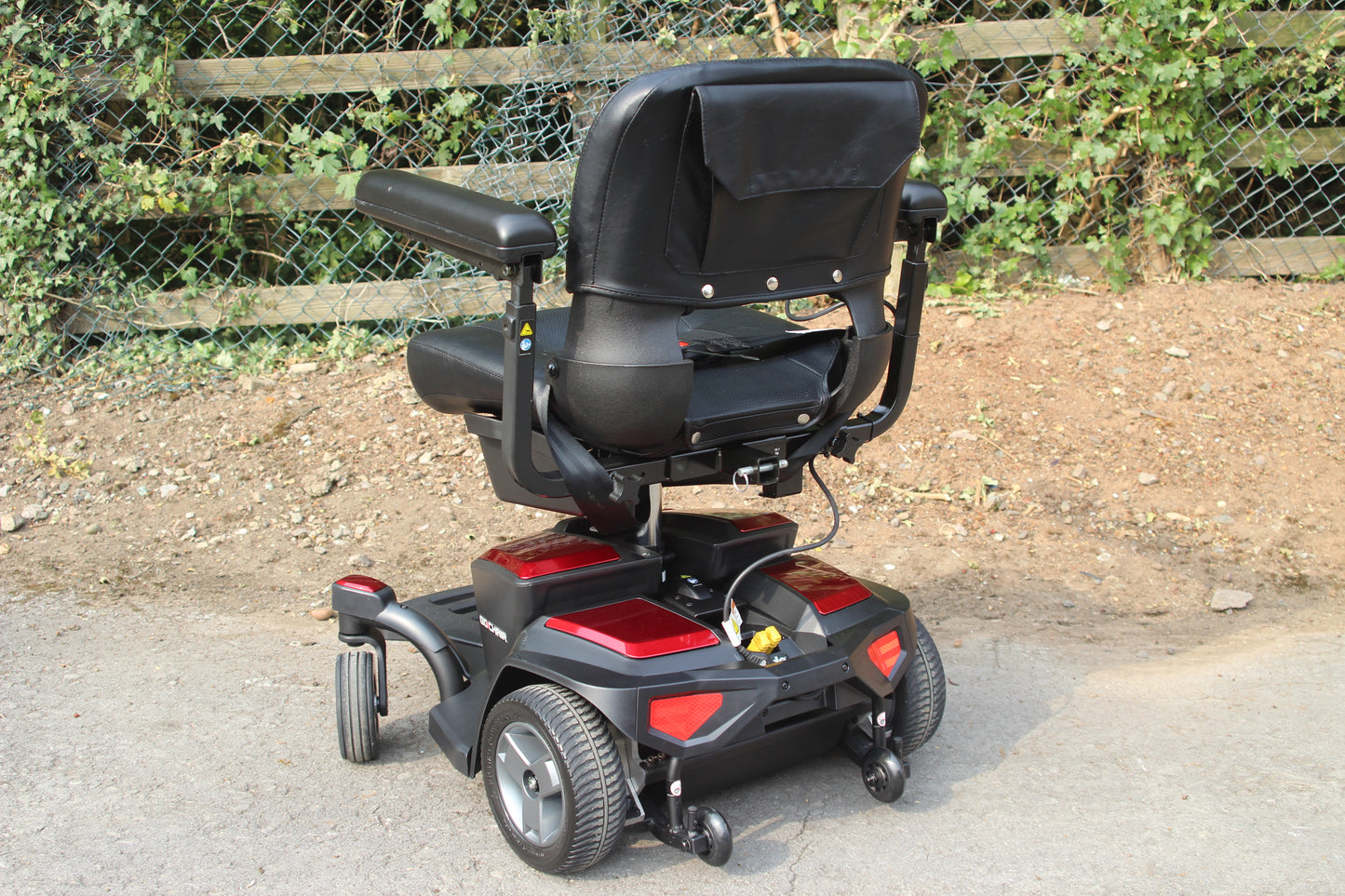 PRIDE GO CHAIR 4MPH USED SECOND HAND ELECTRIC TRANSPORTABLE MOBILITY POWERCHAIR WHEELCHAIR