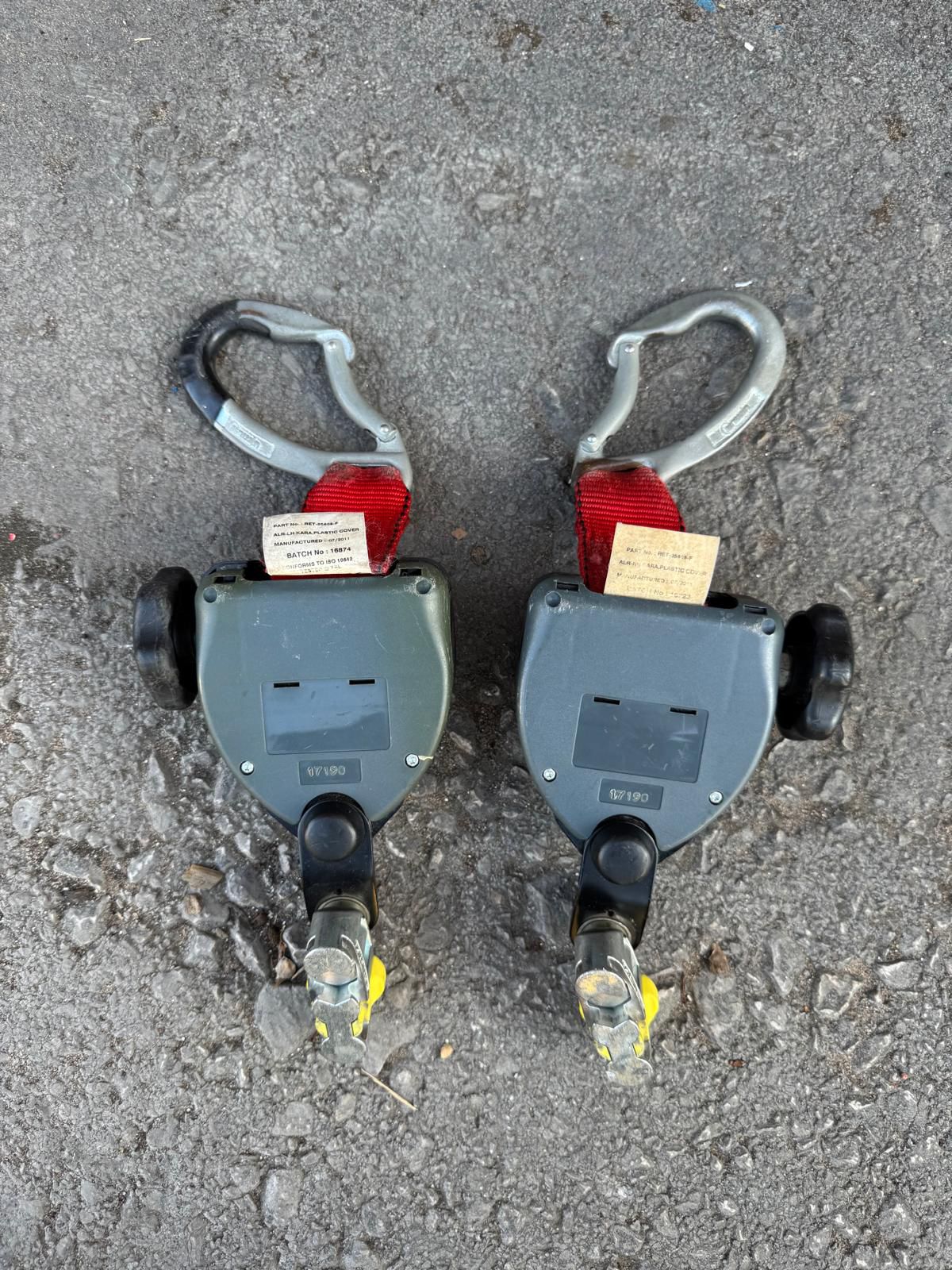 Unwin Quattro Pair Wheelchair Restraints Clamps