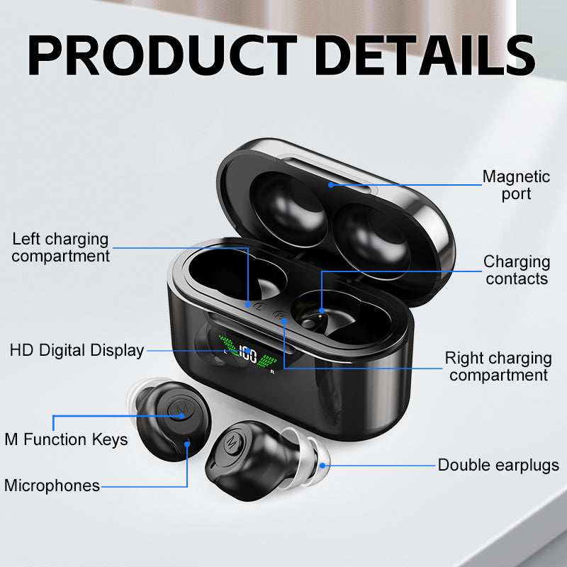 Invisible Rechargeable ITC ITE Hearing Aids Hidden Hearing Aids