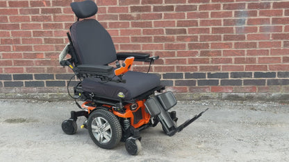 Pride Quantum Edge 2.0 I-Level Riser Recline Tilt Footplate Electric Wheelchair Powerchair