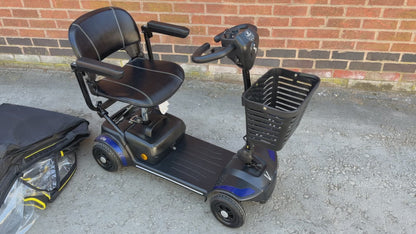 Rascal Vie Lightweight Mobility Scooter W/Folding Canopy Scooterpac Canopy