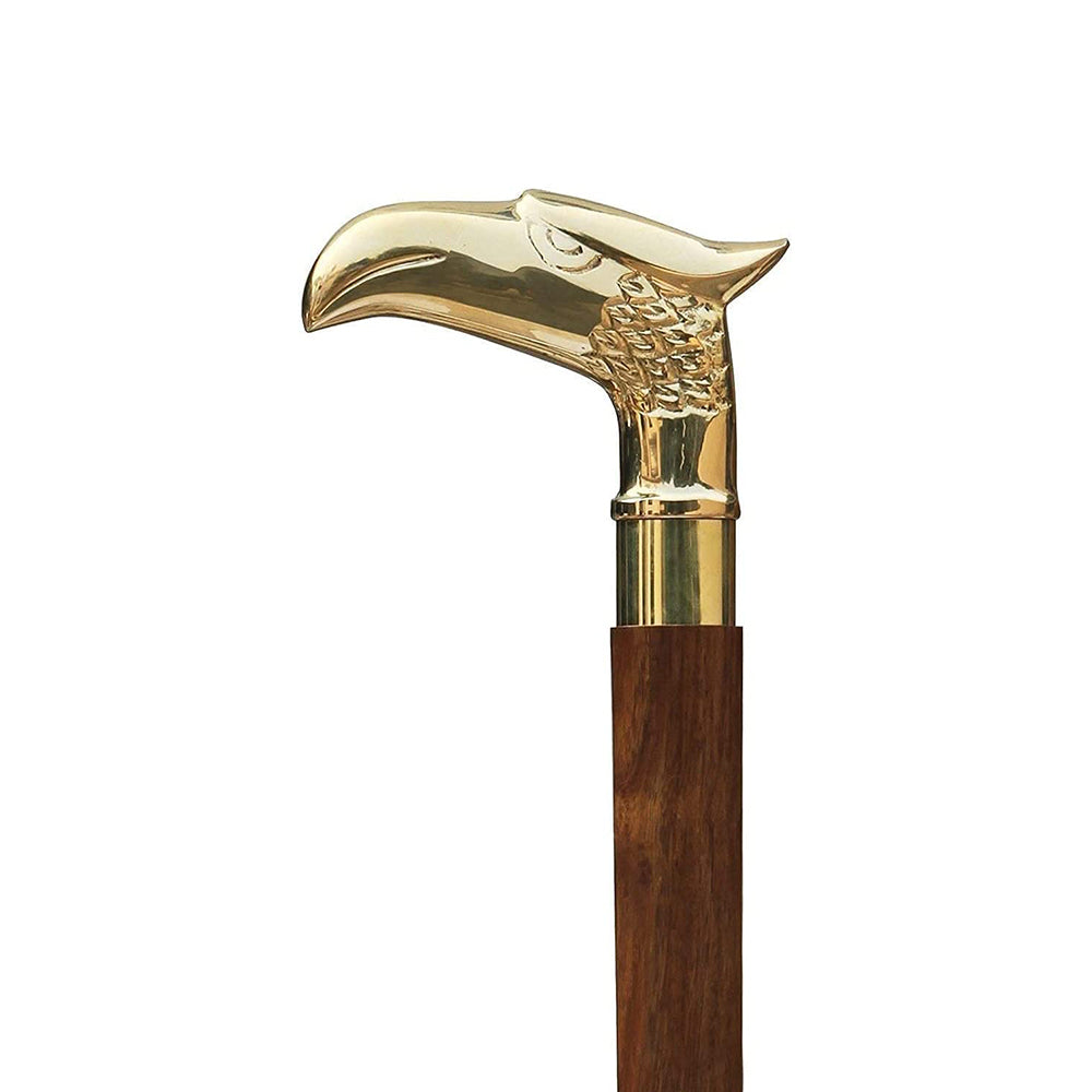 eagle head walking stick