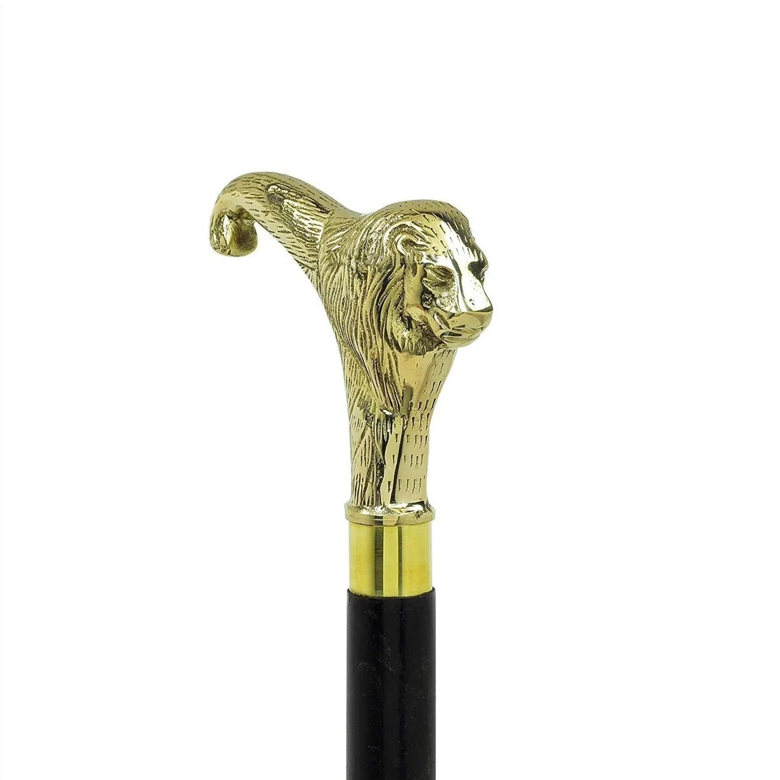 lion head cane