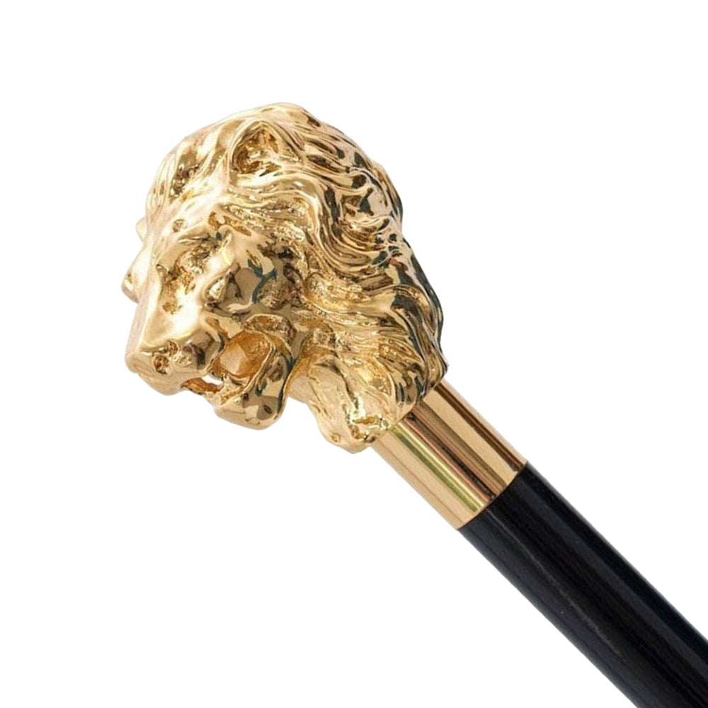 lion head cane