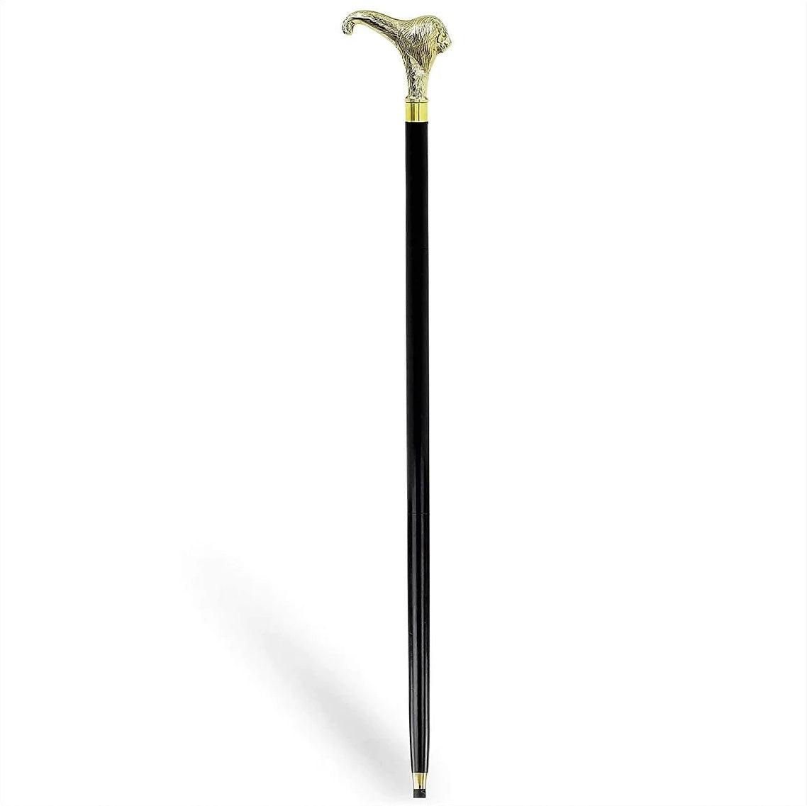 lion cane brass